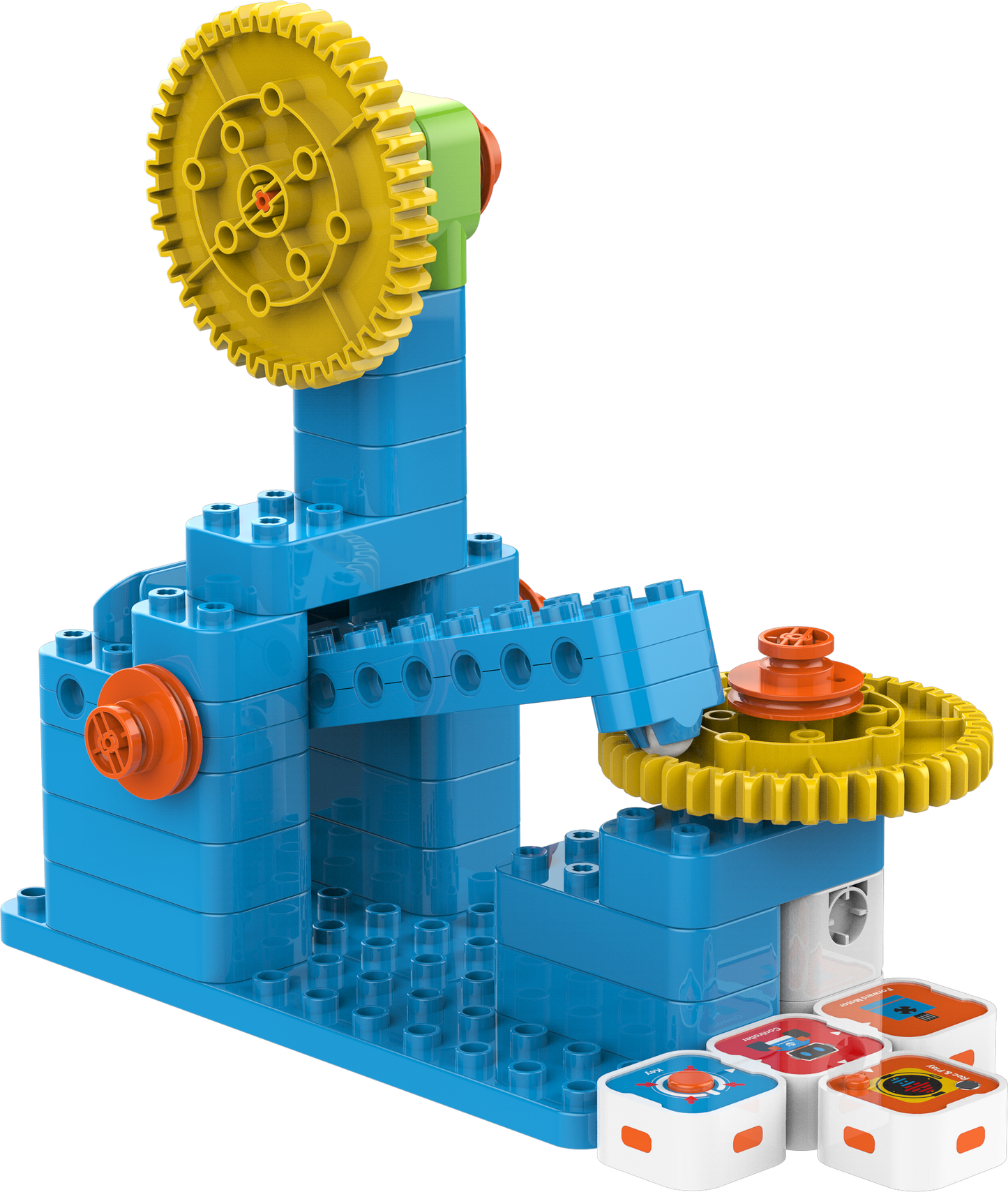 WhalesBot - U10 Pro - STEM fejlesztő játék - 3-6 éveseknek - 26 építhető játék