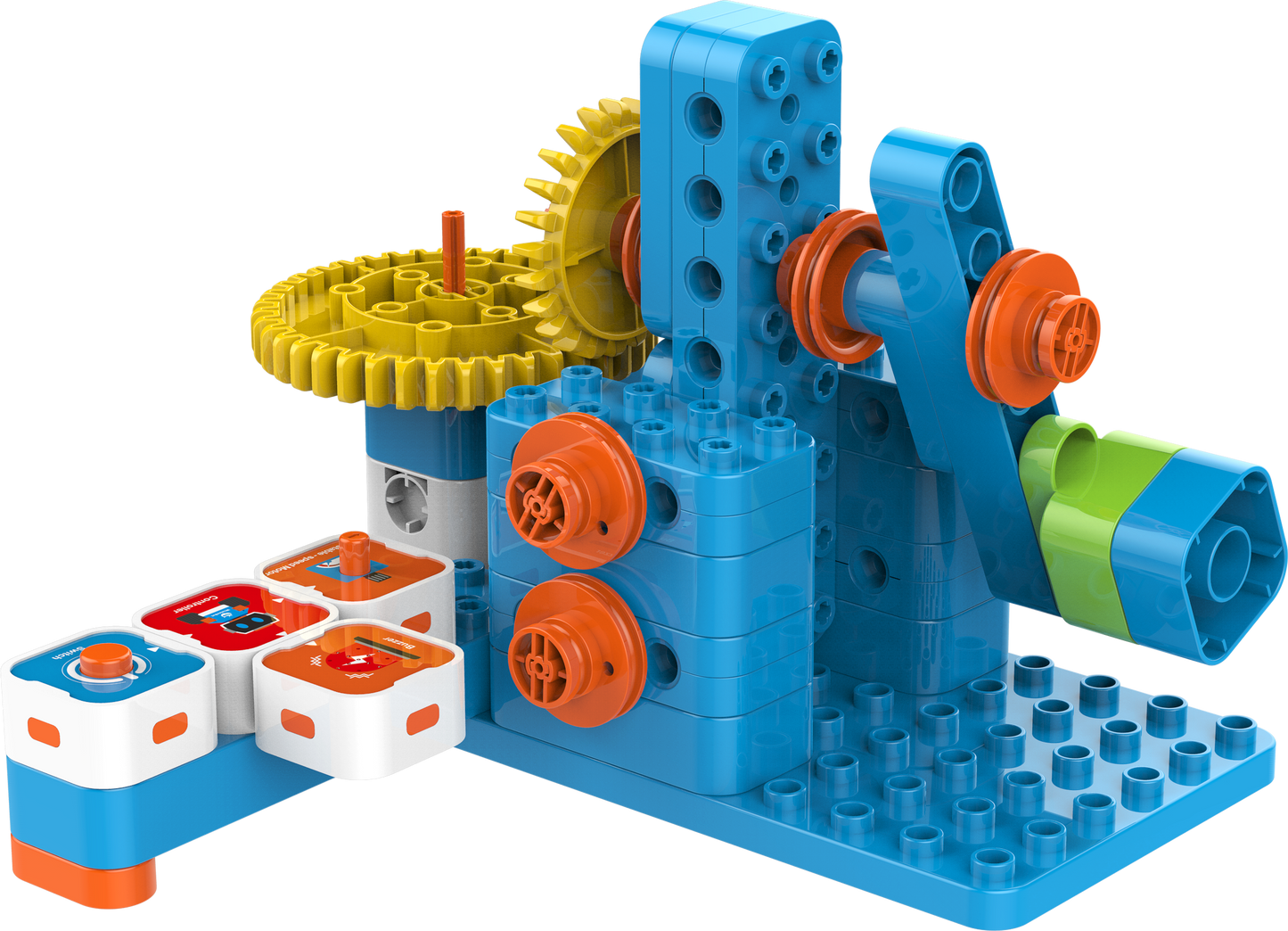 WhalesBot - U10 Pro - STEM fejlesztő játék - 3-6 éveseknek - 26 építhető játék