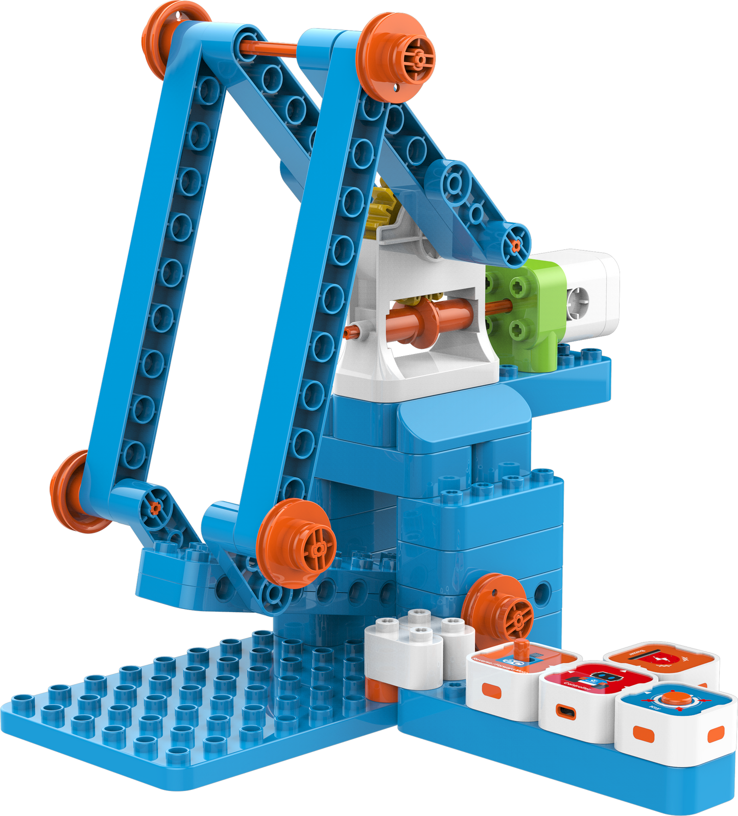 WhalesBot - U10 Pro - STEM fejlesztő játék - 3-6 éveseknek - 26 építhető játék