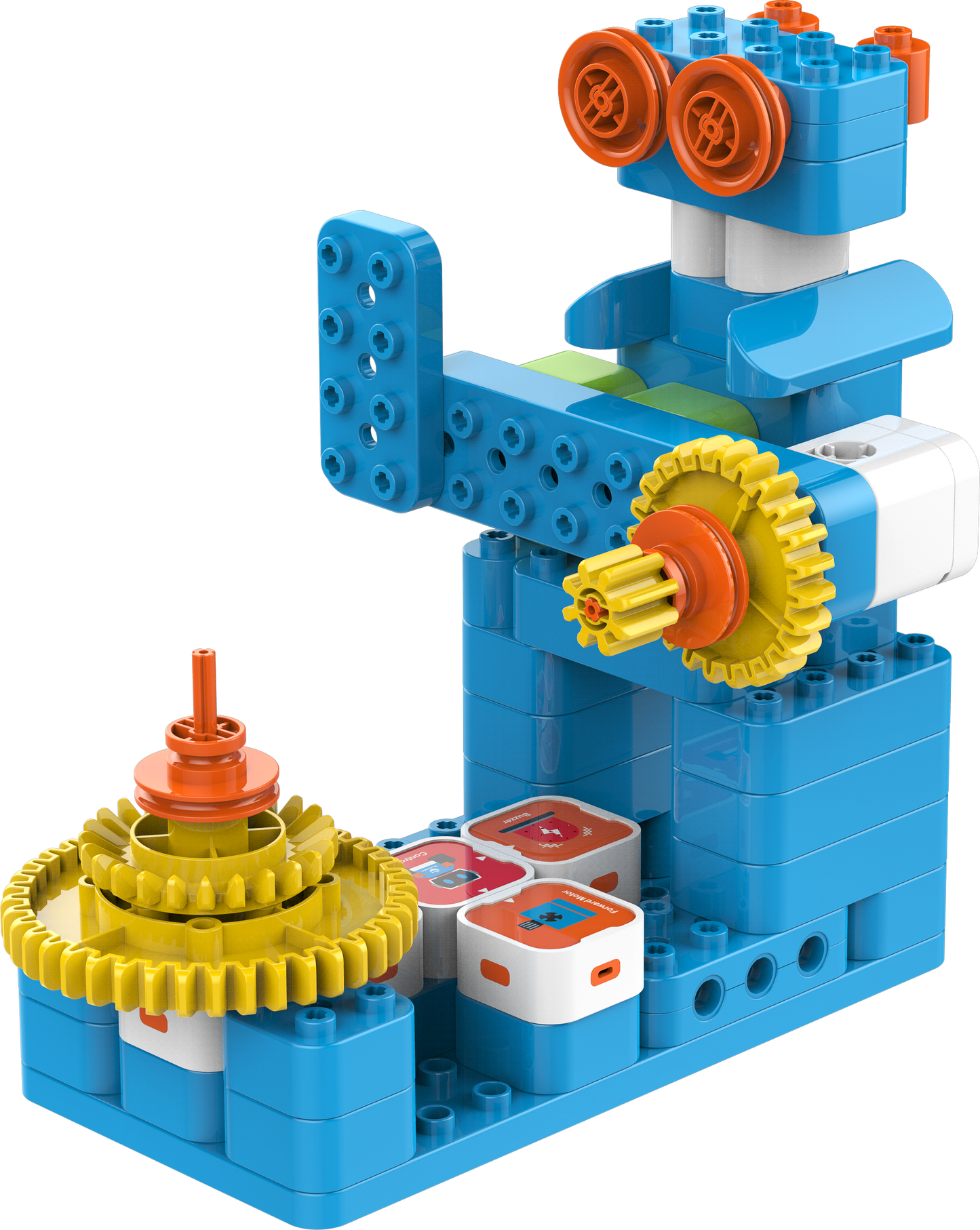 WhalesBot - U10 Pro - STEM fejlesztő játék - 3-6 éveseknek - 26 építhető játék