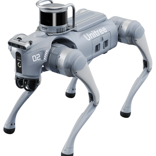 Go2 EDU Plus - Hesai XT16 ipari LIDAR - Négylábú AI robotplatform