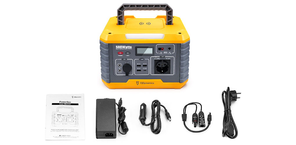 FJD POWERSEC MP500 - Portable power plant - 500 W