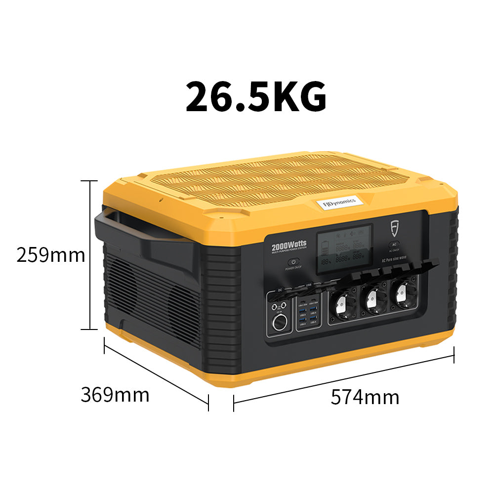 FJD POWERSEC MP2000 - Portable power plant - 2000 W