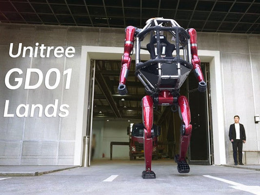 Unitree GD01 - Óriás robot koncepciót mutatott be a Unitree