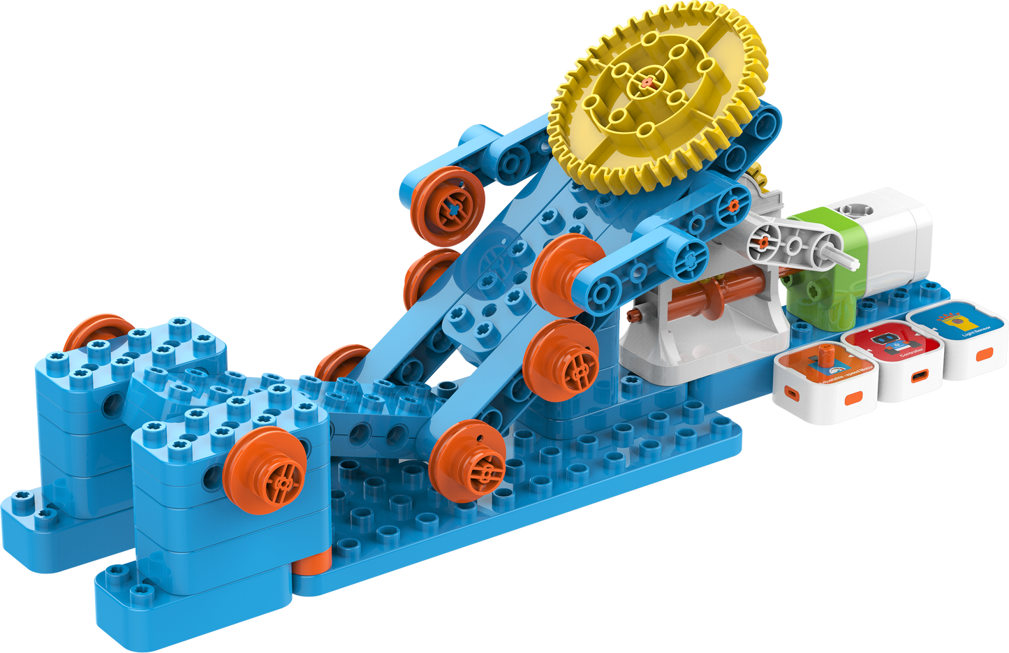 WhalesBot - U10 Pro - STEM fejlesztő játék - 3-6 éveseknek - 26 építhető játék