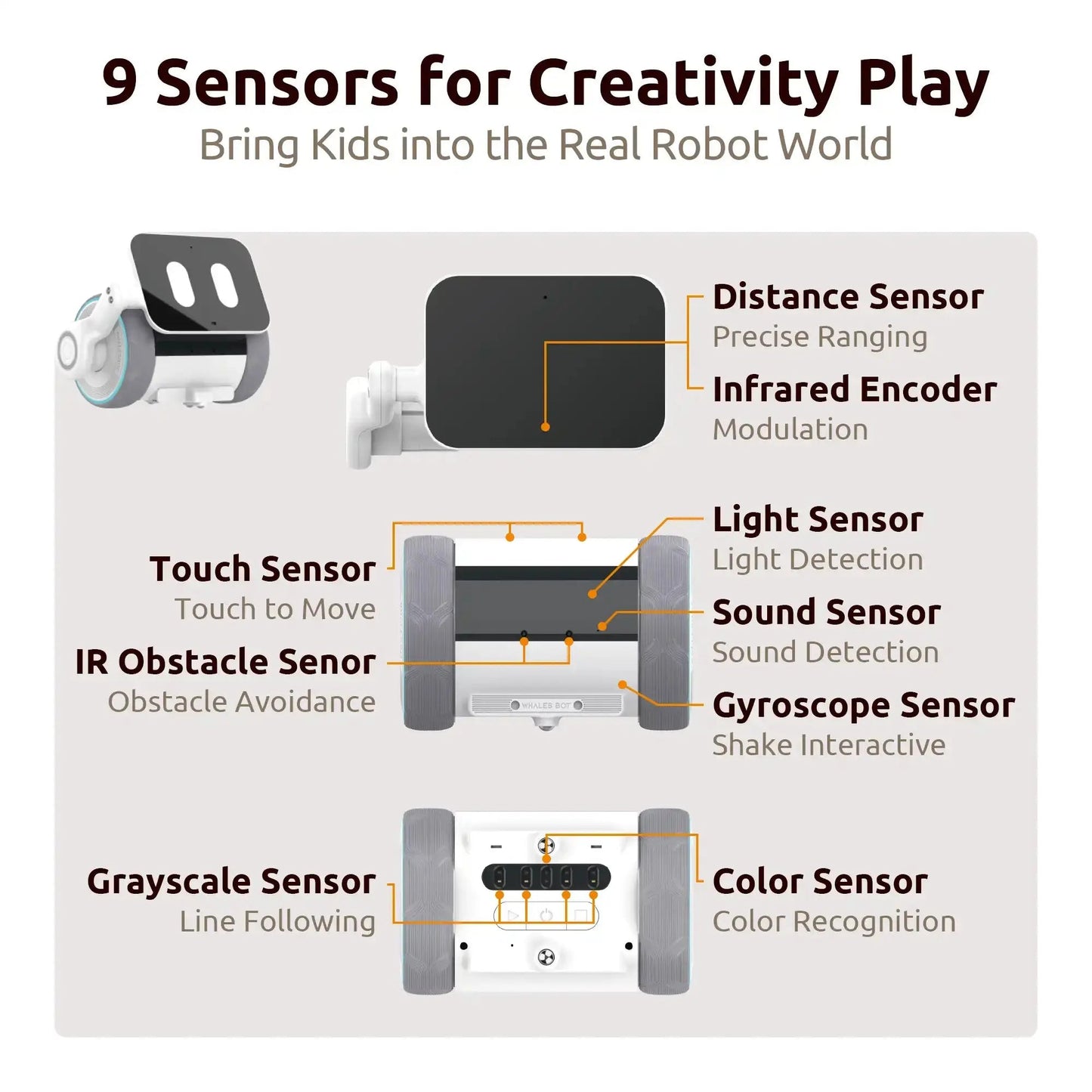 Pubbo Air - Játékos STEM oktató robot gyerekeknek (6 éves kortól)